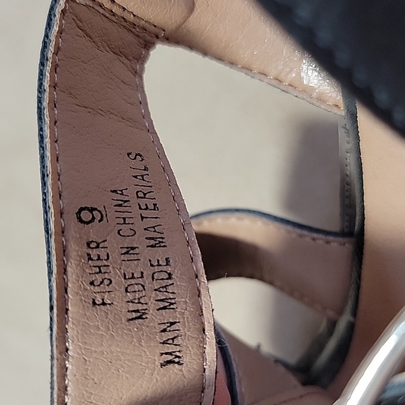 Corkys Hey Girl Fisher Black Strap Sandals Size 9 NWOT - Picture 6 of 8